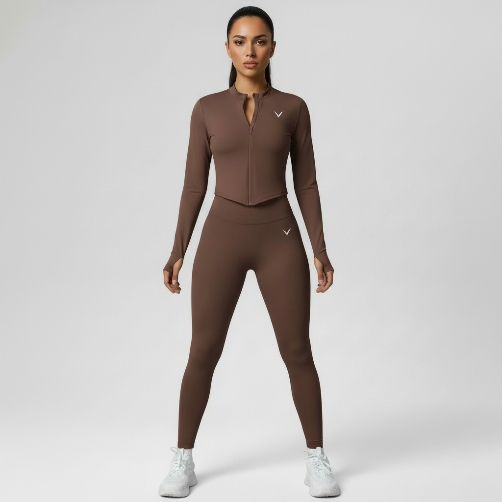 VELORE ALIS Zipper Co-ord Set