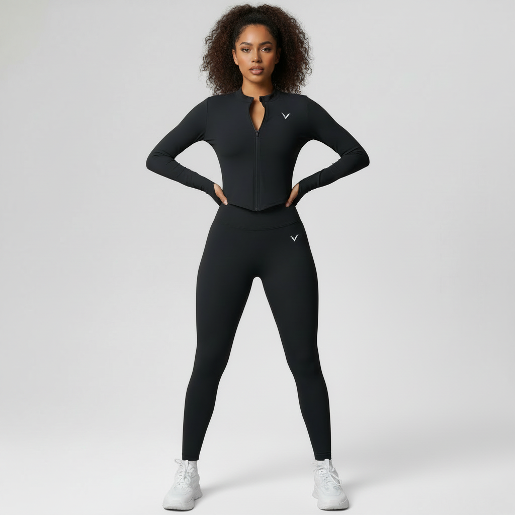 VELORE ALIS Zipper Co-ord Set